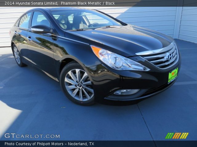 2014 Hyundai Sonata Limited in Phantom Black Metallic