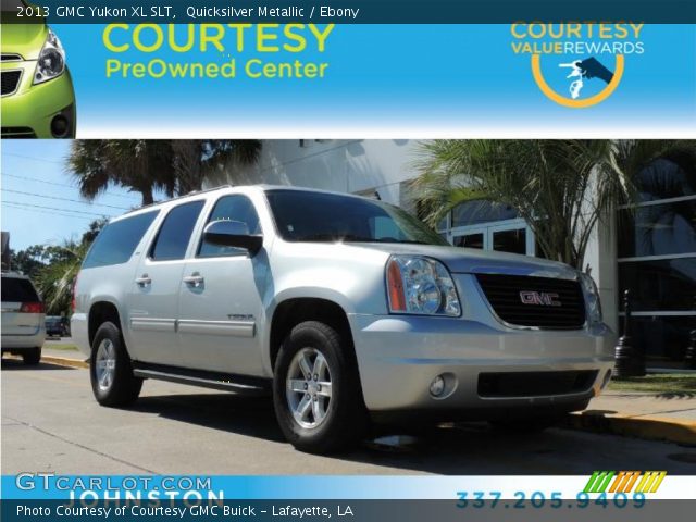 2013 GMC Yukon XL SLT in Quicksilver Metallic