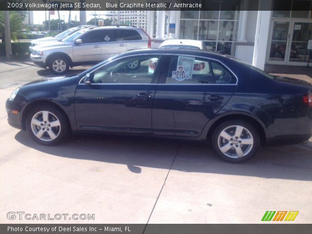 2009 Volkswagen Jetta SE Sedan in Blue Graphite Metallic