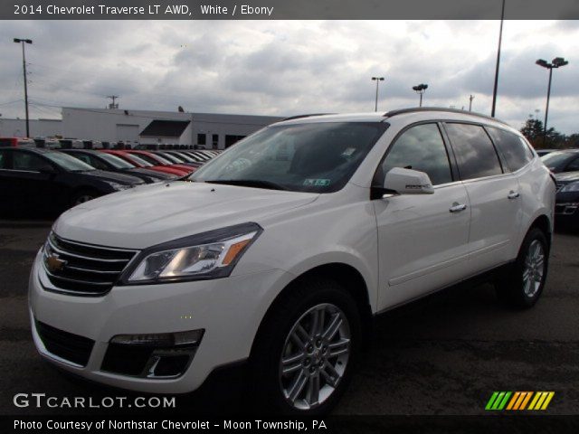 2014 Chevrolet Traverse LT AWD in White
