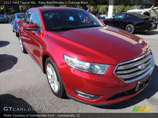 2013 Ford Taurus SEL in Ruby Red Metallic