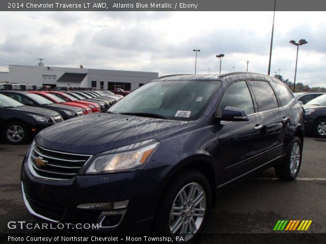 2014 Chevrolet Traverse LT AWD in Atlantis Blue Metallic