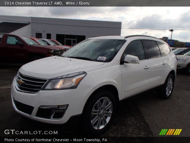 2014 Chevrolet Traverse LT AWD in White
