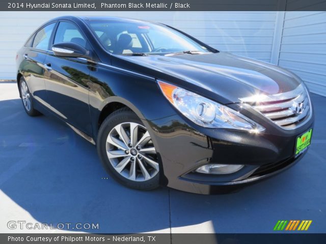 2014 Hyundai Sonata Limited in Phantom Black Metallic