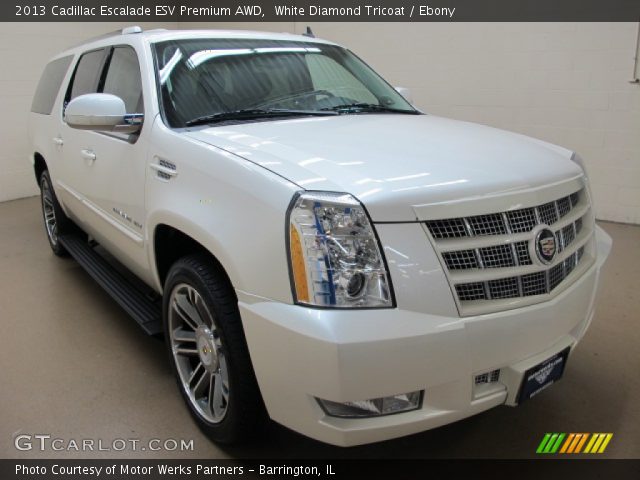 2013 Cadillac Escalade ESV Premium AWD in White Diamond Tricoat