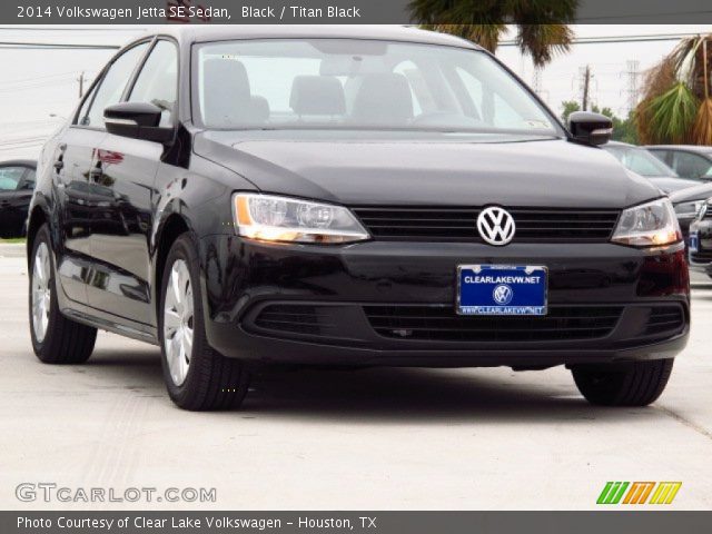 2014 Volkswagen Jetta SE Sedan in Black