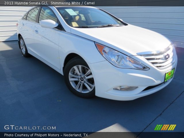 2013 Hyundai Sonata GLS in Shimmering White