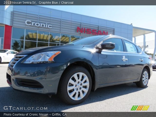2013 Nissan Sentra SV in Graphite Blue