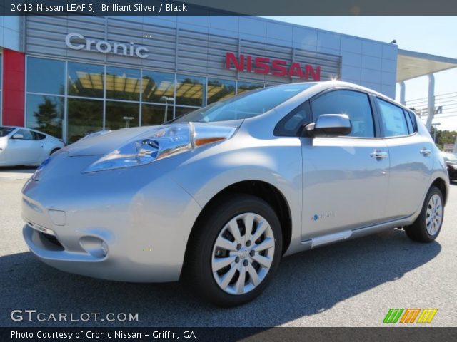 2013 Nissan LEAF S in Brilliant Silver