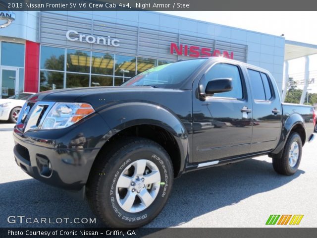 2013 Nissan Frontier SV V6 Crew Cab 4x4 in Night Armor