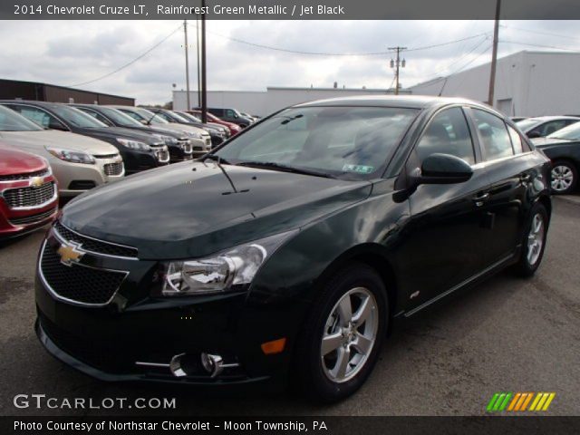 2014 Chevrolet Cruze LT in Rainforest Green Metallic