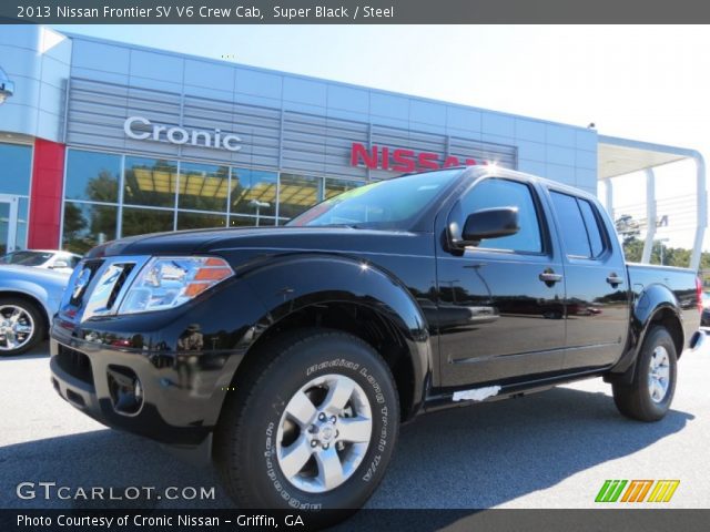 2013 Nissan Frontier SV V6 Crew Cab in Super Black