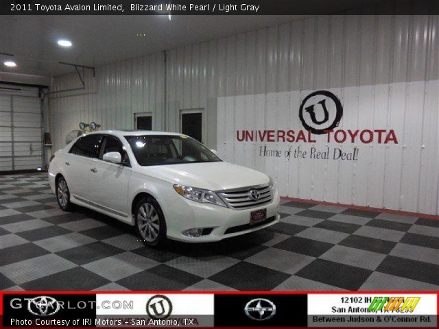 2011 Toyota Avalon Limited in Blizzard White Pearl