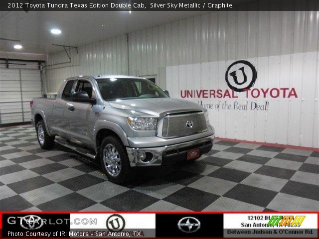 2012 Toyota Tundra Texas Edition Double Cab in Silver Sky Metallic