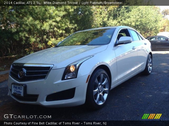 2014 Cadillac ATS 2.5L in White Diamond Tricoat