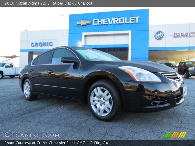 2010 Nissan Altima 2.5 S in Super Black
