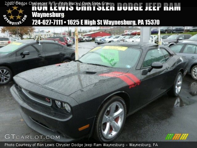 2012 Dodge Challenger R/T in Pitch Black