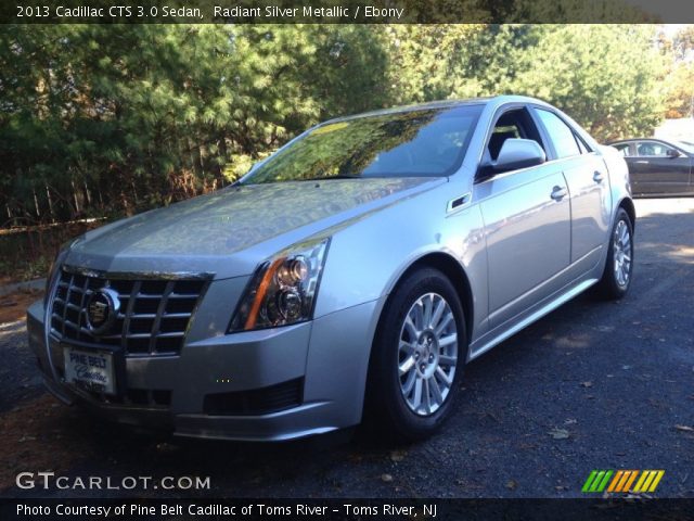 2013 Cadillac CTS 3.0 Sedan in Radiant Silver Metallic