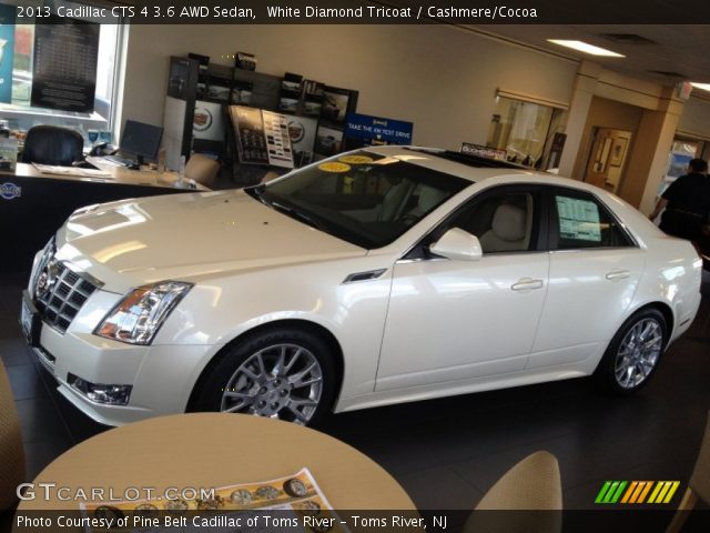 2013 Cadillac CTS 4 3.6 AWD Sedan in White Diamond Tricoat