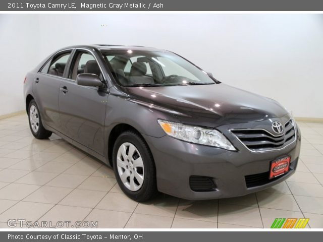 2011 Toyota Camry LE in Magnetic Gray Metallic