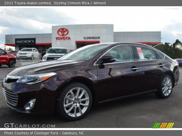 2013 Toyota Avalon Limited in Sizzling Crimson Mica