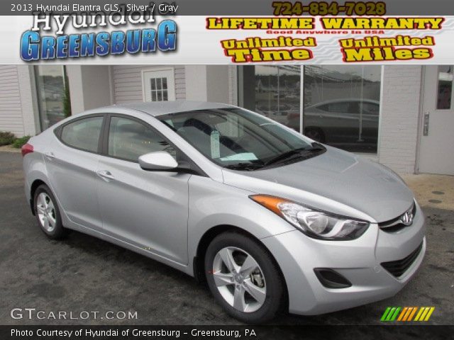 2013 Hyundai Elantra GLS in Silver
