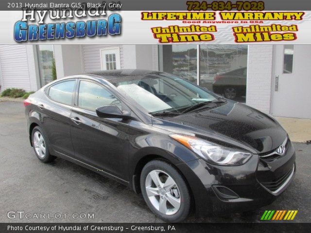 2013 Hyundai Elantra GLS in Black