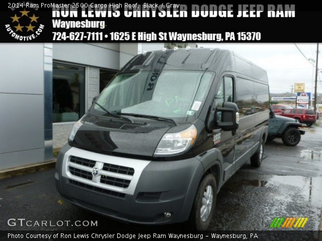 2014 Ram ProMaster 2500 Cargo High Roof in Black