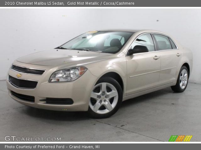 2010 Chevrolet Malibu LS Sedan in Gold Mist Metallic