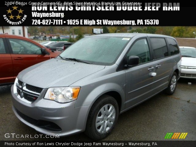 2014 Dodge Grand Caravan SE in Billet Silver Metallic