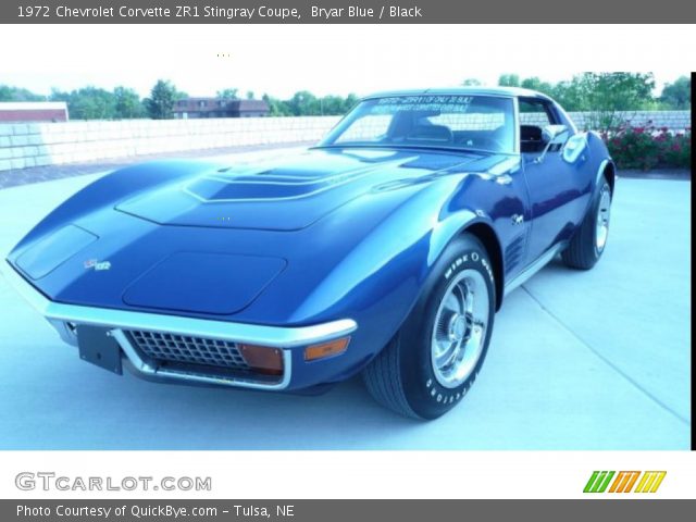 1972 Chevrolet Corvette ZR1 Stingray Coupe in Bryar Blue