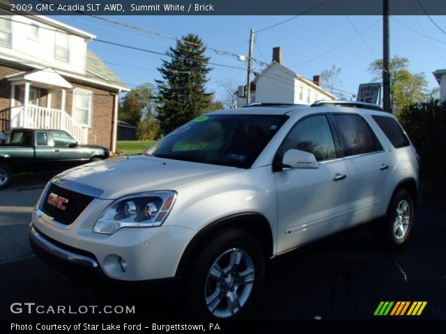 2009 GMC Acadia SLT AWD in Summit White