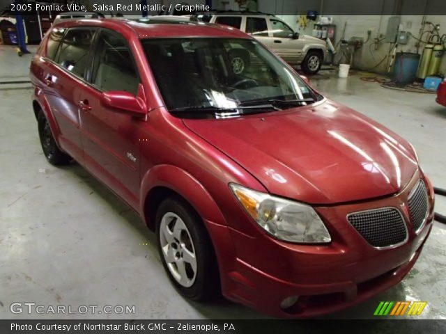 2005 Pontiac Vibe  in Salsa Red Metallic