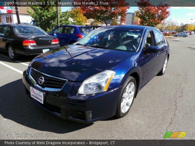 2007 Nissan Maxima 3.5 SE in Majestic Blue Metallic
