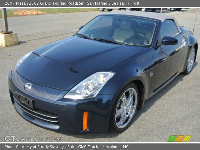 2007 Nissan 350Z Grand Touring Roadster in San Marino Blue Pearl