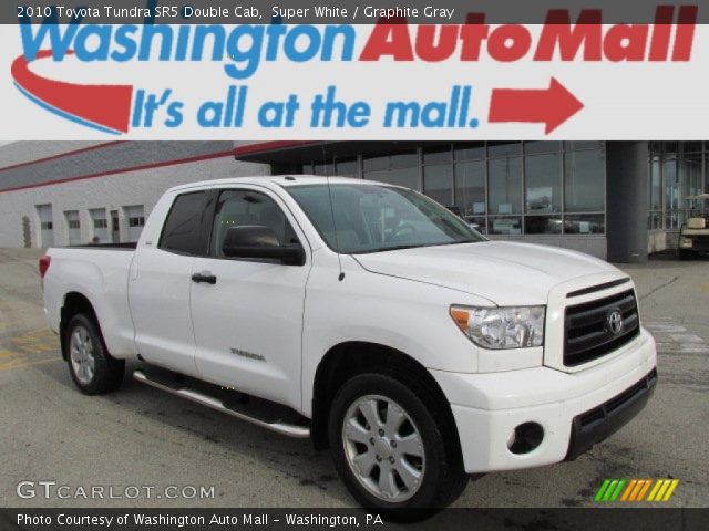 2010 Toyota Tundra SR5 Double Cab in Super White