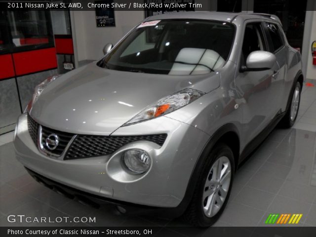 2011 Nissan Juke SL AWD in Chrome Silver