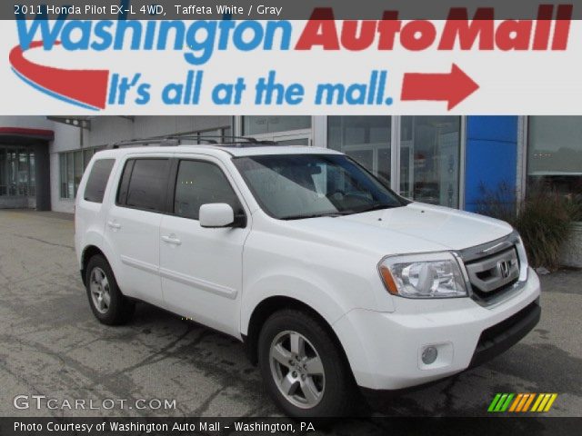 2011 Honda Pilot EX-L 4WD in Taffeta White