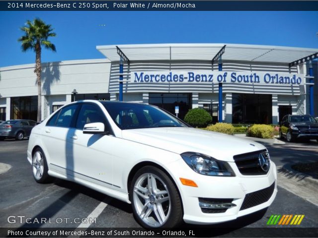 2014 Mercedes-Benz C 250 Sport in Polar White