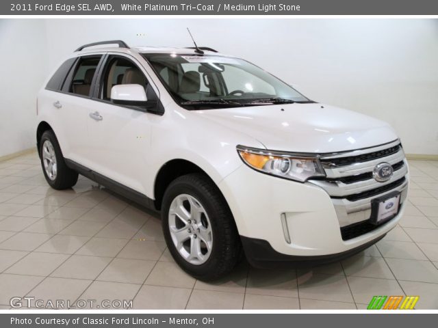 2011 Ford Edge SEL AWD in White Platinum Tri-Coat