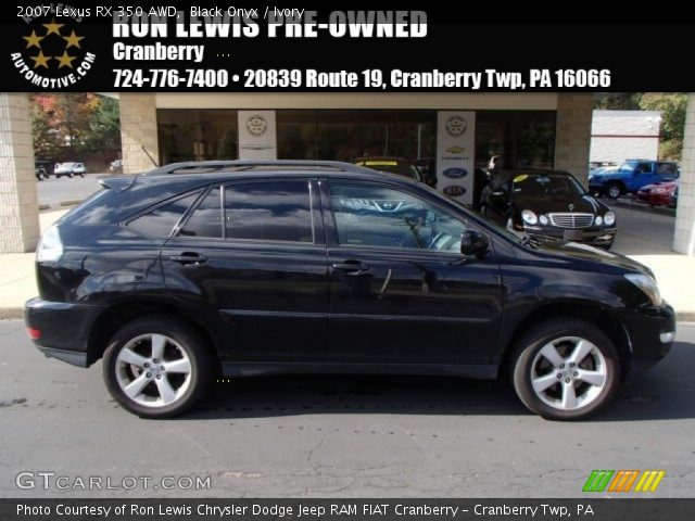 2007 Lexus RX 350 AWD in Black Onyx