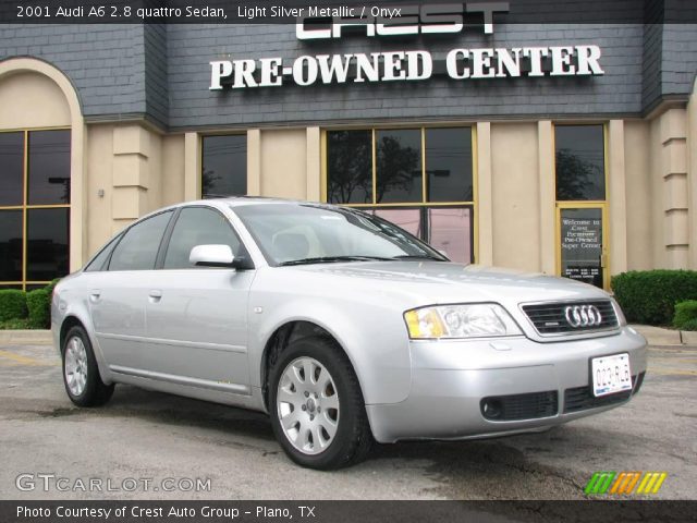 2001 Audi A6 2.8 quattro Sedan in Light Silver Metallic