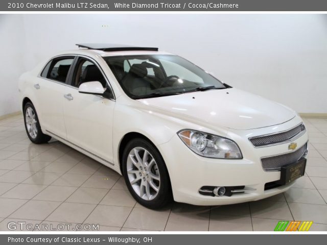 2010 Chevrolet Malibu LTZ Sedan in White Diamond Tricoat