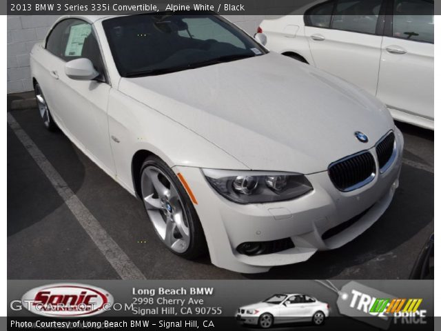 2013 BMW 3 Series 335i Convertible in Alpine White