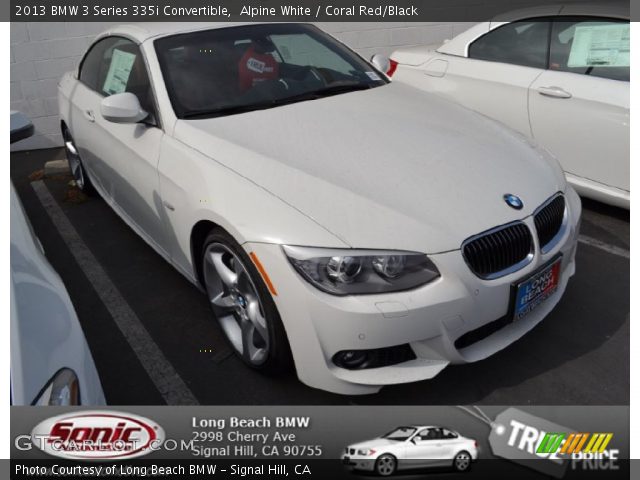 2013 BMW 3 Series 335i Convertible in Alpine White