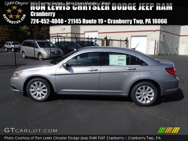 2014 Chrysler 200 Touring Sedan in Billet Silver Metallic