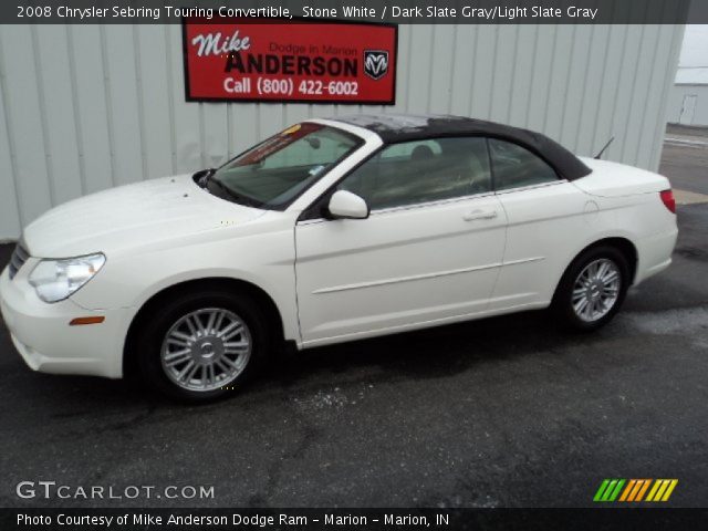 2008 Chrysler Sebring Touring Convertible in Stone White