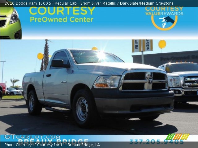 2010 Dodge Ram 1500 ST Regular Cab in Bright Silver Metallic