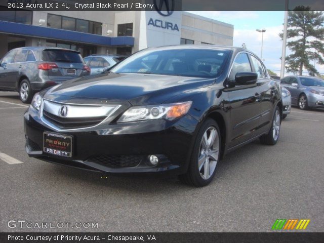 2013 Acura ILX 2.4L in Crystal Black Pearl