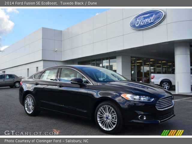 2014 Ford Fusion SE EcoBoost in Tuxedo Black